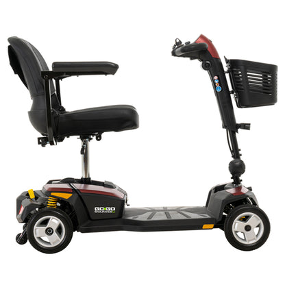Pride S54LXLIT GoGo Endurance Li 4 Wheel Travel Mobility Scooter