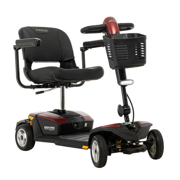 Pride S54LXLIT GoGo Endurance Li 4 Wheel Travel Mobility Scooter