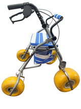 Grey Frame/Black Handles/Yellow Wheels