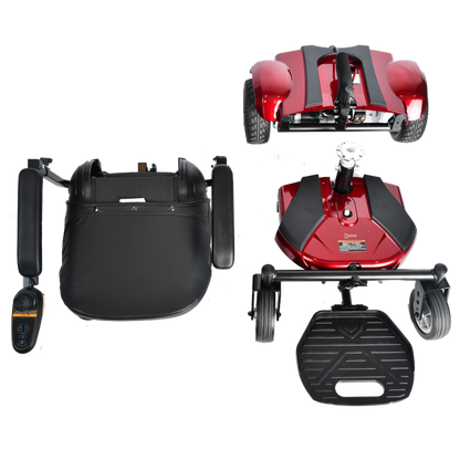 Merits P321A Regal EZ-GO Compact Power Travel Wheelchair