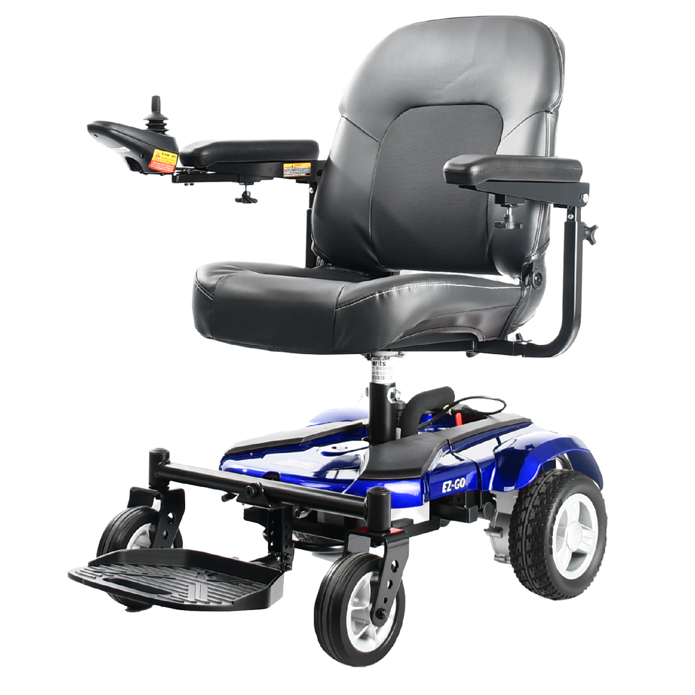 Merits P321A/B Regal EZ-GO Compact Power Travel Wheelchair