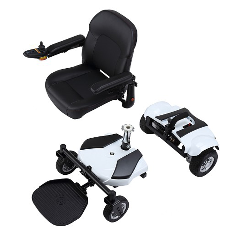 Merits P321A Regal EZ-GO Compact Power Travel Wheelchair
