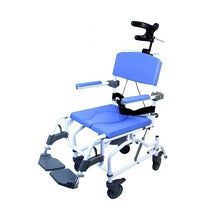 Healthline EZee Life 155 Shower Transport Chair Bath Toilet Commode 15" Seat