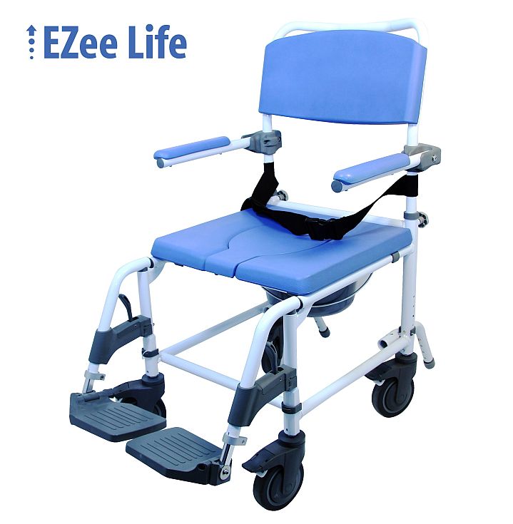 Healthline EZee Life 180 Aluminum Shower Commode Chair