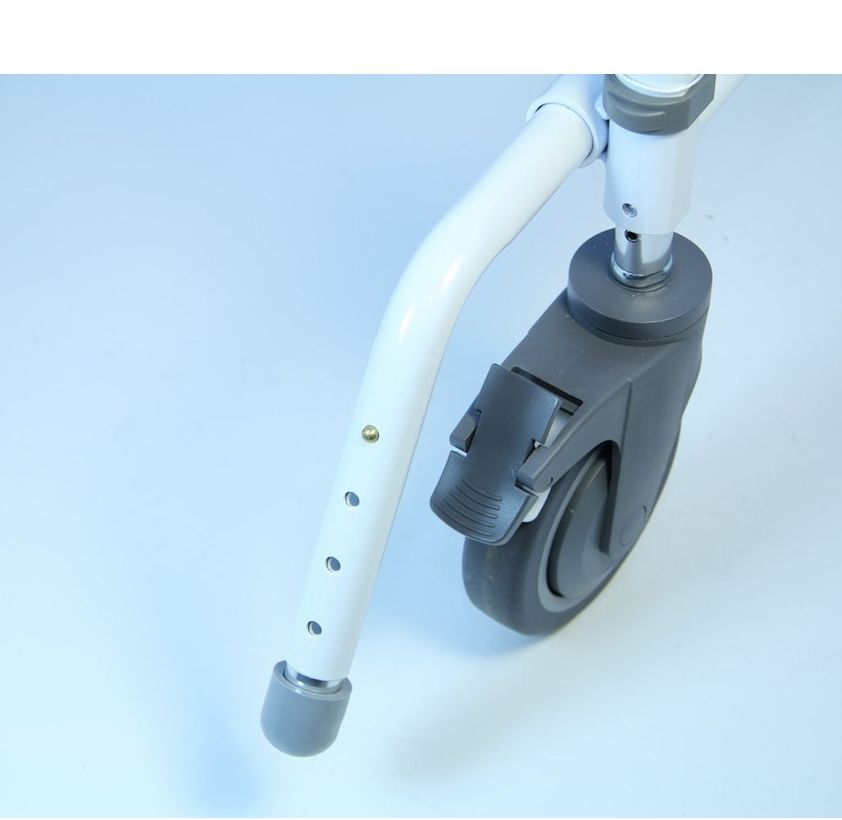Healthline 186 EZee Life Aluminum Shower Commode Chair with 22" Seat