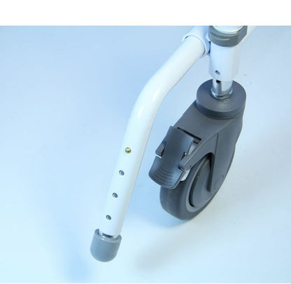 Healthline 186 EZee Life Aluminum Shower Commode Chair with 22" Seat