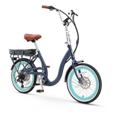 Vélo électrique simple à enjambement de 20 pouces de Sixthreezero