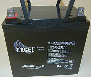 Batería Excel 22NF SLA de 12 V y 55 Ah