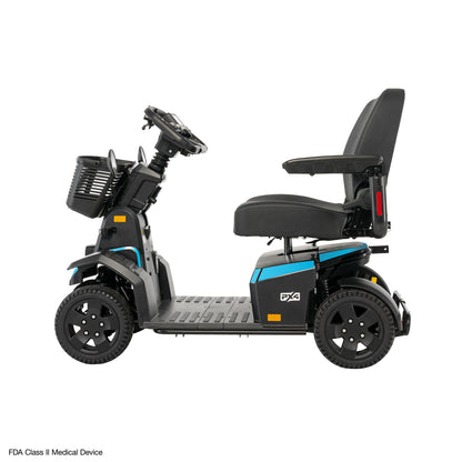 Scooter électrique à quatre roues Pride SC134 PX4 robuste