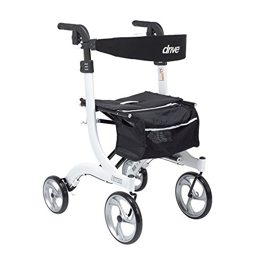 Andador de aluminio Drive Nitro RTL10266 con ruedas de 10"