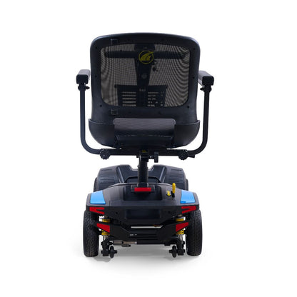 Golden GB124A-SHZ-Buzzaround XL - Patinete de movilidad de 4 ruedas, resistente, con suspensión total