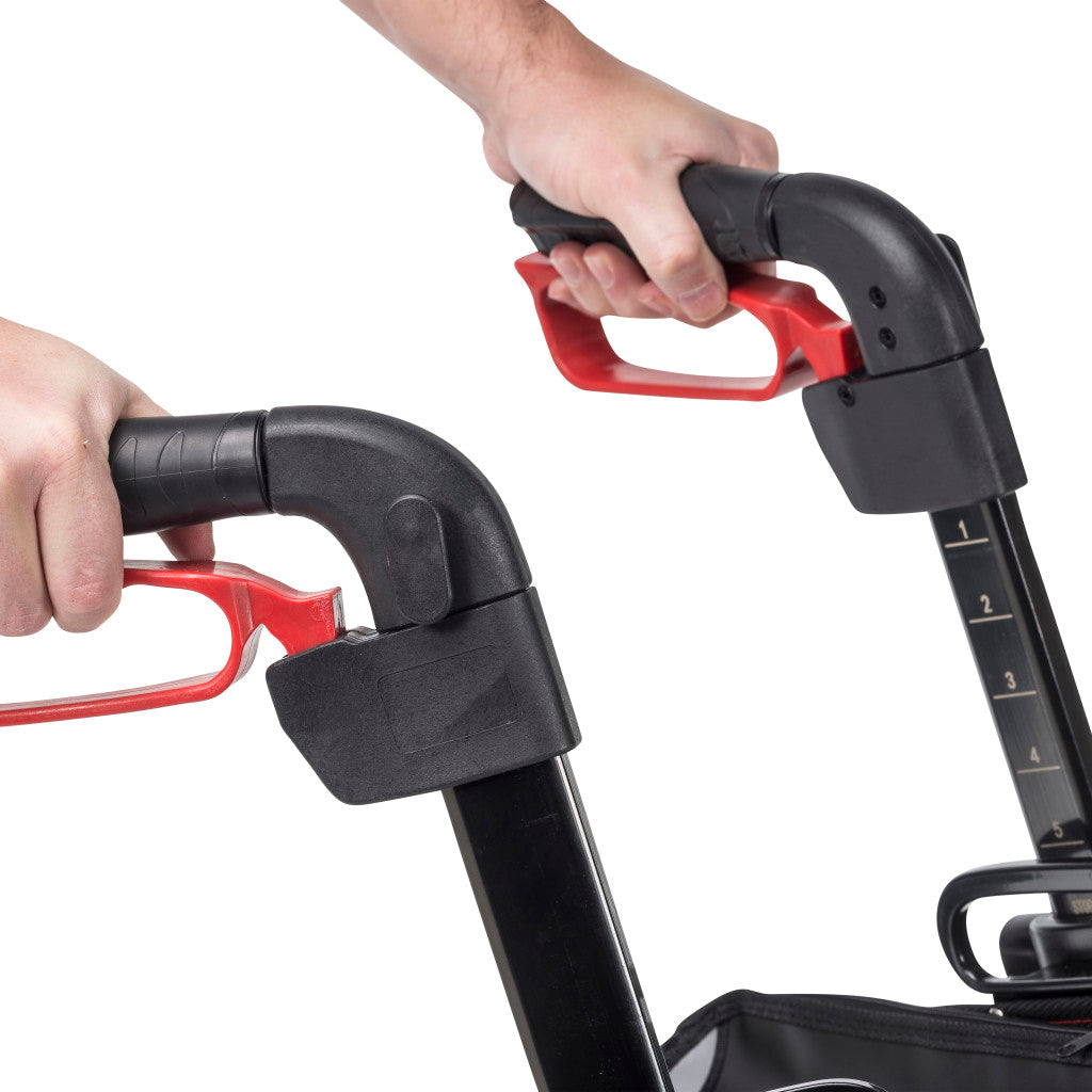 Andador de aluminio Drive Nitro RTL10266 con ruedas de 10"