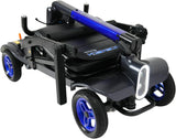 Fauteuil roulant électrique pliable et léger en fibre de carbone Pride Jazzy Carbon