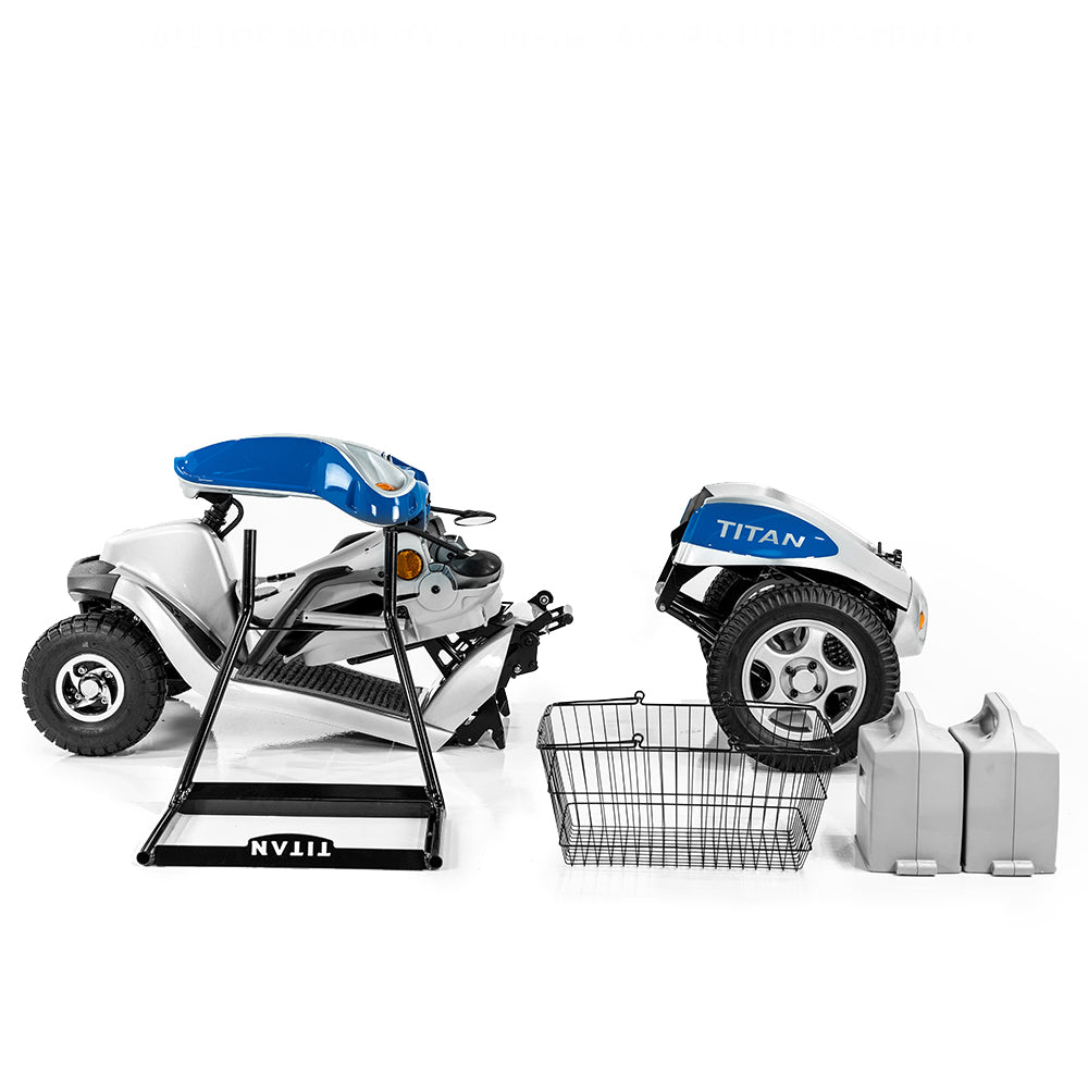 Scooter de mobilité pliable à 4 roues Tzora Titan 4 XL