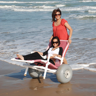 Beach chair with Two Wheels