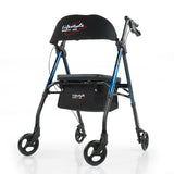 Rhythm Healthcare Royal Universal-807U- Aluminum 4 Wheel Rollator with Universal Height Adjustment