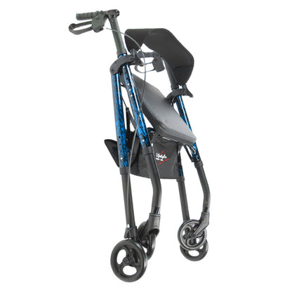 Rhythm Healthcare Royal Universal-807U- Aluminum 4 Wheel Rollator with Universal Height Adjustment