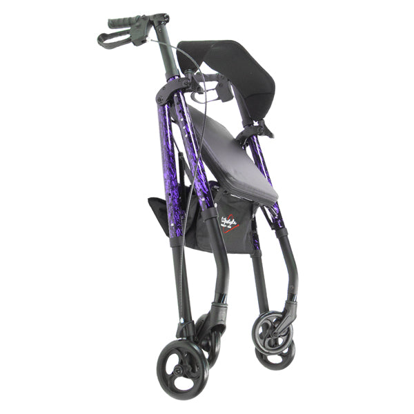 Rhythm Healthcare Royal Universal-807U- Aluminum 4 Wheel Rollator with Universal Height Adjustment