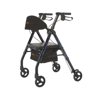 Rhythm Healthcare Royal Universal-807U- Aluminum 4 Wheel Rollator with Universal Height Adjustment