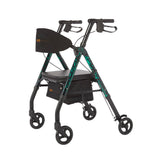 Rhythm Healthcare Royal Universal-807U- Aluminum 4 Wheel Rollator with Universal Height Adjustment