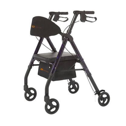 Rhythm Healthcare Royal Universal-807U- Aluminum 4 Wheel Rollator with Universal Height Adjustment