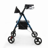 Rhythm Healthcare Royal Deluxe 812U Universal Aluminum 4 Wheel Rollator with Universal Height Adjustment