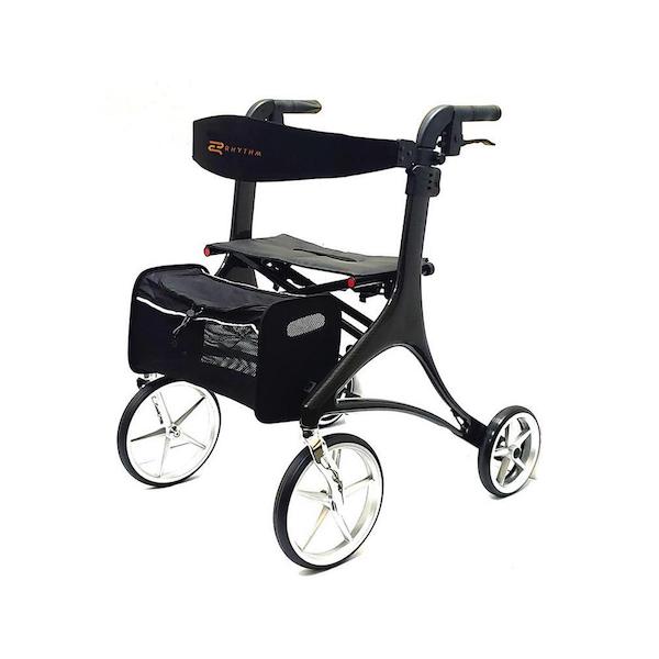 Rhythm Healthcare Opus -960GG-Carbon Fiber 4-Wheel Rollator