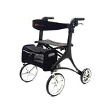 Andador con ruedas Rhythm Healthcare Opus -960GG de fibra de carbono de 4 ruedas