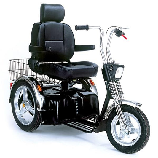 Afikim-Afiscooter SE -FT00245-Heavy Duty Retro Design 3-Wheel Mobility Scooter