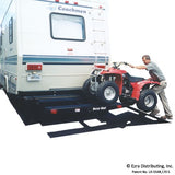 Transportador de vehículos todo terreno y karts con rampa