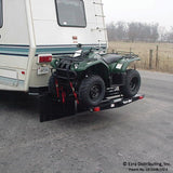 Transportador de vehículos todo terreno y karts con rampa