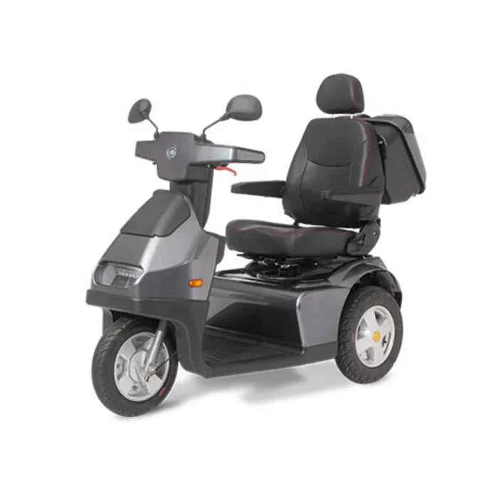 Afikim Afiscooter S3 Heavy Duty 3 Wheel Mobility Scooter Grey