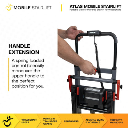 Atlas Wheelchair Mobile Stairlift