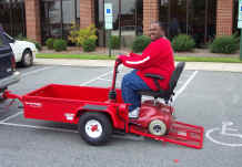 Scoota-Trailer For Scooters and Power Wheelchairs