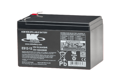 ES12 12V 12AH AGM Battery ( Sold in pairs )