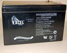 Batería SLA Excel de 12 V y 12 Ah