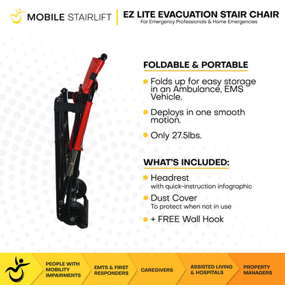EZ LITE Evacuation Stair Chair