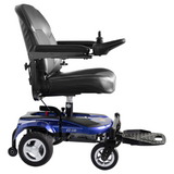 Merits P321B EZ-GO Compact Power Travel Wheelchair