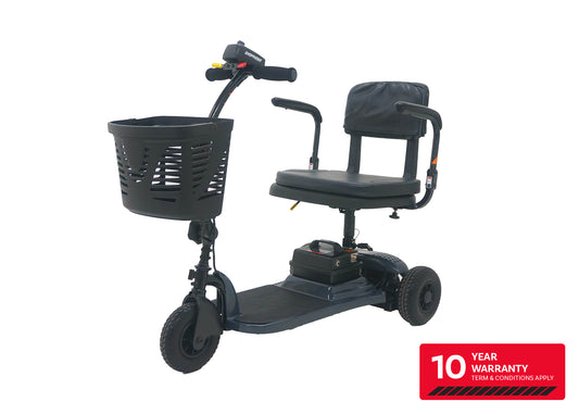 Shoprider Echo+ 3 Wheel Travel Mobility Scooter