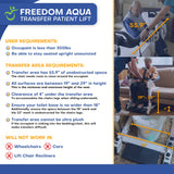 Freedom Aqua Patient Transfer Lift