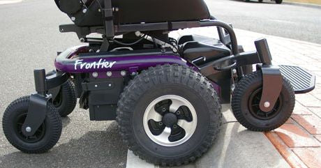 V6 Frontier Off Road Heavy Duty Electric Wheelchair