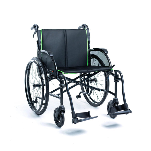 Feather Heavy Duty Wheelchair (Only 15 lbs. with wheels removed!)