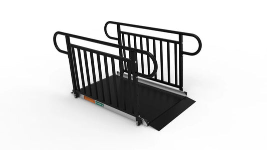 4-FT, Vertical Picket HR Black Coating