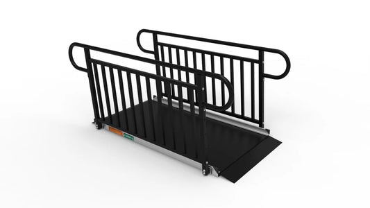 7-FT, Vertical Picket HR Black Coating