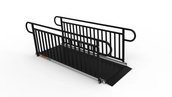 6-FT, Vertical Picket HR Black Coating