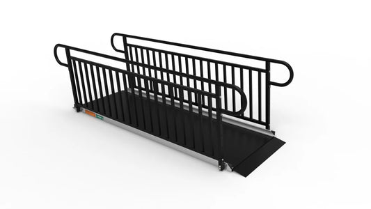 9-FT, Vertical Picket HR Black Coating