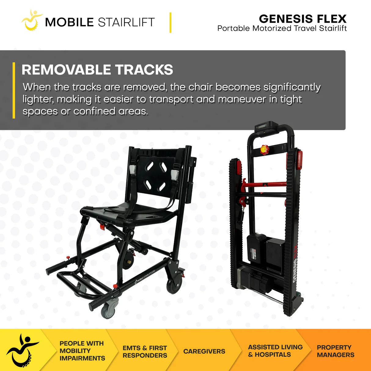 Genesis Flex Mobile Stairlift