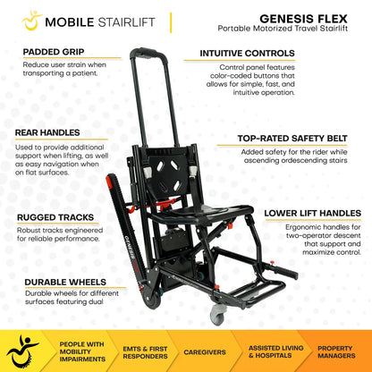 Genesis Flex Mobile Stairlift