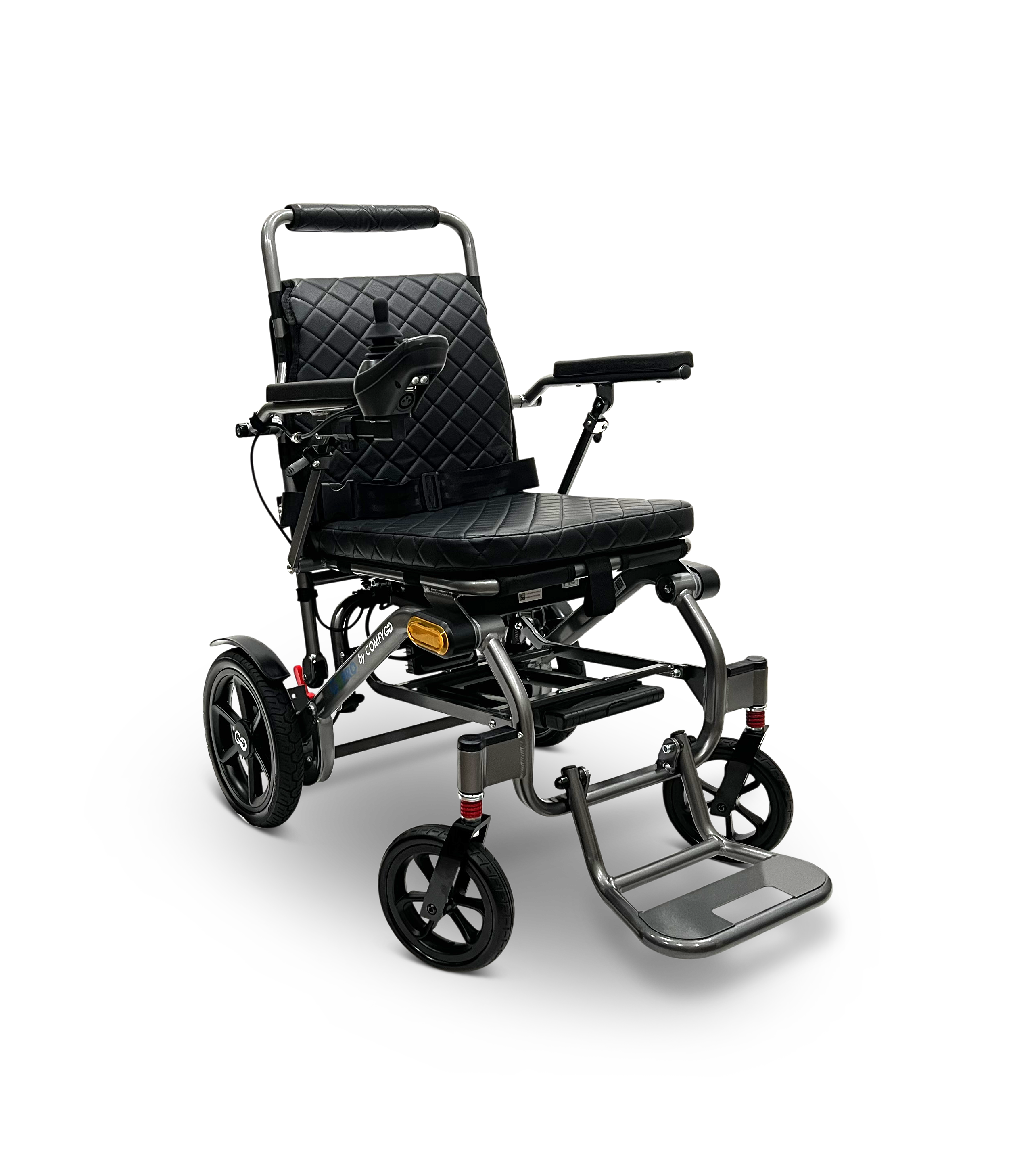 ComfyGO Mobility Auto-Folding Remote Controlled Power Wheelchair ...