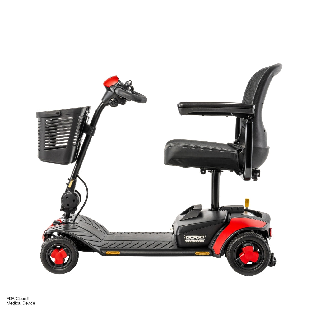 Scooter de movilidad de 4 ruedas Pride SC442EMS Go Go Elite Traveller 2 Platinum